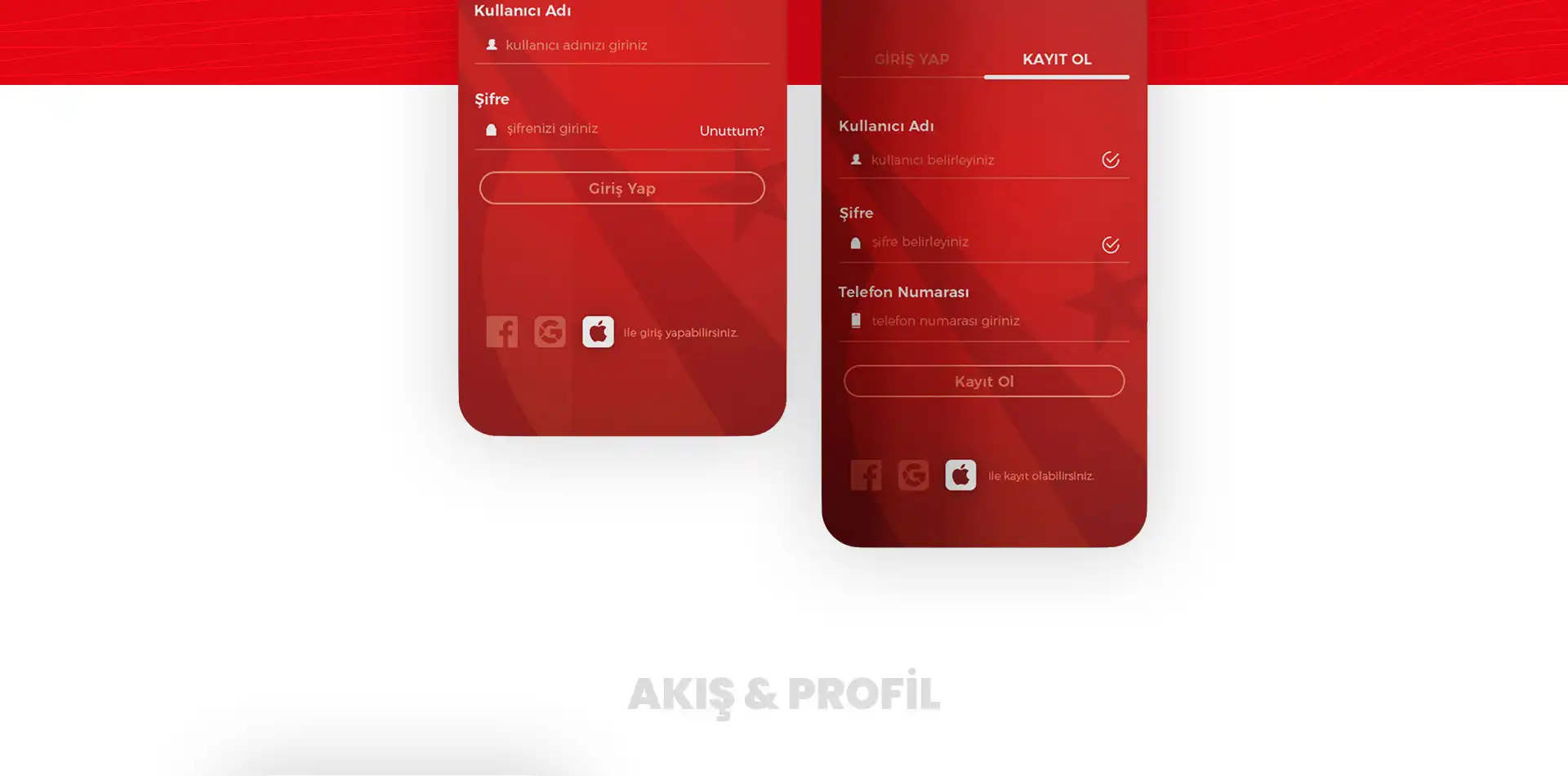 Vatanım Mobile Application